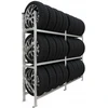 Stovas padangoms, ratams 24 vnt. metalinis tvirtas Metalsistem