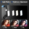 Strbdyi Išmaniojo telefono stabilizatorius, gimbal mobiliojo telefono stabilizatorius, asmenukių stabilizatorius su bluetooth nuotolinio valdymo pulteliu, skirtas vlogams, "youtube", tiesioginiam vaizdo įrašui, suderinamas su "iphone"/"android" (juodas)