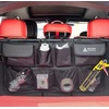 Stuff from above® automobilio bagažinės organizeris, juodas poliesteris (84 x 46 cm) su velcro nugaroje, automobilio organizeris, laikymo krepšys jūsų automobilio bagažinei, praktiška organizerio sistema, laikymas