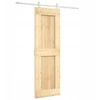 Stumdomos durys pušis 70x210 baltos