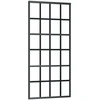 Stumdomos durys su įrangos rinkiniu, 90x205cm, ESG ir aliuminis