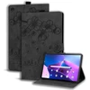 Succtopy dėklas Lenovo Tab M10 Plus 3rd Gen 10.6 colių 2022 Tb125/tb128 folio atverčiamas Pu odos apsauginis dėklas su rašiklio laikikliu, stovu ir piniginės viršeliu, planšetinio kompiuterio dėklas Lenovo Tab M10 Plus 3rd Generation 2022, juodas