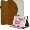 Succtopy dėklas, skirtas ipad 9.7 colių (2018/2017 modelis, 6-oji/5-oji karta)/ipad air 1/2 apsaugos dėklas itin plonas pu odos dėklas su stovo funkcija ir pieštuko laikikliu planšetinio kompiuterio dėklas, skirtas ipad 6/5, rudos spalvos