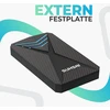 Kietasis diskas Suhsai 1tb išorinis žaidimų standusis diskas su rgb apšvietimu, nešiojamas usb 3.0 standusis diskas duomenų saugojimui/atsarginių kopijų plėtimui, hdd 2.5 colio standusis diskas, skirtas pc nešiojamam kompiuteriui mac išmaniesiems telefonams žaidimų konso