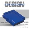 Suhsai 500gb portable išorinis kietasis diskas, kišeninis atsarginis hdd, 2.5 colio išorinė duomenų saugojimo kietasis diskas, usb 3.0 kietasis diskas, suderinamas su žaidimų pc, mac, nešiojamuoju kompiuteriu, - mėlynas