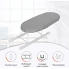 Sulankstoma mini lyginimo lenta namams ir kelionėms, nešiojama lyginimo lenta su rankovių ir apykaklių lyginimo įrankiu, stabili ir patvari (anti-scalding Sidabrinis Cloth)