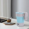 Sulankstomas virdulys, 800 ml, 110 V, 220 V, dviguba įtampa, sulankstomas kelioninis virdulys, nešiojamas mažas elektrinis arbatinukas su teleskopine rankena ir daugiafunkciniu skydeliu