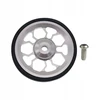 Sulankstomo dviračio easy wheel 61 mm easywheel patvarus, lengvas easy sidabrinis