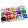 Summer-ray N703 7mm rhinestones laikymo dėžutėje, įvairių spalvų