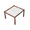 Sun Shade Vandeniui atspari ištraukiama susukama burė pergolei, balta, 2,5x5 m