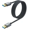Sunguy usb 3.0 kabelis, 1.5 m usb a - usb a duomenų perdavimo jungties kabelis, suderinamas su spausdintuvais, nešiojamaisiais kompiuteriais, standžiaisiais diskais ir fotoaparatais