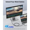 Sunguy usb c į usb c kabelis 1 m, 100 w 20 gbps usb c į usb c įkrovimo ir duomenų perdavimo kabelis, 4k @ 60 hz vaizdo perdavimo usb c kabelis, skirtas monitoriui iphone 16/15 pro max, nešiojamam kompiuteriui, mobiliajam telefonui, ssd