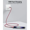Sunguy usb c kabelis 1 m, usb c į micro usb įkrovimo ir duomenų perdavimo kabelis, įkrauna micro usb įrenginius, usb c kabelis suderinamas su galaxy s7/s5, lg g5/g6, moto su/z2, kindle, planšetiniu kompiuteriu, raudonas