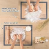 Super Kitchen didelis neslystantis silikoninis kepimo kilimėlis su tešlos pjaustykle, xxl nelimpantis tešlos kilimėlis, kočiojimo kilimėlis, silikoninis kepimo popierius, fondantinis picos tešlos kilimėlis, stalo kilimėlis (pilkas, 71 x 51 cm)