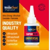 Super klijai Extra Strong Universal 25 g - atsparūs vandeniui, karščiui ir su adata, apsaugančia nuo išdžiūvimo po naudojimo