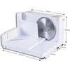 Superhandy universalus pjaustytuvas 17 cm profesionalus kilnojamas ir sulankstomas elektrinis Ac 230 V 50 Hz 120 W mėsos ir dešros gaminiams, delikatesams ir sūriui su nerūdijančio plieno Rsg Solingen ašmenimis
