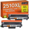 Supply Guy Tn2510xl Tn-2510xl suderinamas toneris, skirtas Brother Tn-2510 Xl, skirtas Brother Hl-l2400dw Hl-l2400dwe Mfc-l2800dw Dcp-l2627dw Mfc-l2827dw Mfc-l2860dw Mfc-l2860dwe Mfc-l2835dw Dcp-l2835dw