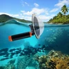Suptig kupolinis objektyvas Gopro Hero 5/6 su vandeniui atspariu dėklu ir plaukiojančiu rankena
