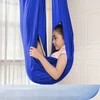 Sūpynės-hamakas sensorinei terapijai mėlynas adhd autizmas 280cm