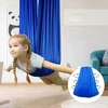 Sūpynės-hamakas sensorinei terapijai mėlynas adhd autizmas 280cm