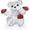 Swarovski Kris Bear Good Luck Bear, detalizuotas meškiukas iš įvairiaspalvio spindinčio krištolo