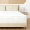 Čiužinys Sweetnight 3d itin minkštas antčiužinis iš mikropluošto poliesterio, patvarus, laidus orui, super minkštas, purus antčiužinis, 150 x 190 x 6 cm, baltas