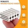 Swihorab 120 mažų, stiprių magnetų rinkinys, 4 x 1,5 mm mini apvalūs neodimio magnetai, maži magnetukai šaldytuvui, magnetinei lentai, baltajai lentai, rankdarbiams, kortelėms