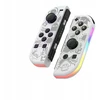 Switch joycon kairysis ir dešinysis žaidimų valdiklis Rgb apšvietimas 5.2 Bluetooth