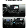 Automagnetola Sxauto android 14 automobilinis radijas hyundai i30 (2006-2011) gps navigacijos radijas - integruotas carplay android auto - led kamera - 2g + 32g - vairo valdymas dab ahd dsp wifi - 2 din ips 9 colių