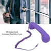 Sxhlseller telefono ragelis mobiliesiems telefonams, retro 3.5mm telefono ragelis, radiacijai atsparus laidinis mobiliojo telefono imtuvas išmaniesiems telefonams ir kompiuteriams (violetinis)