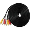 System-s Rca 3 Rca Kabelis 15m Vyriškas-vyriškas Stereo Av