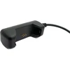 System-s usb 2.0 kabelis 10 cm įkrovimo kabelis, skirtas fitbit flex 2 išmaniajam laikrodžiui, juodas