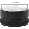 Szkkqkj skirstytuvas 51 mm, filtro laikiklio priedai, skirstytuvas, 304 nerūdijančio plieno lygintuvas 51 mm, įrankis maltos kavos išlyginimui