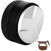 Szkkqkj skirstytuvas 51 mm, filtro laikiklio priedai, skirstytuvas, 304 nerūdijančio plieno lygintuvas 51 mm, įrankis maltos kavos išlyginimui