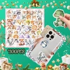 Szsmw 100 lapų lipdukų gyvūnai – scrapbooking lipdukai – mieli lipdukai – idealiai tinka vokams, atvirukams, scrapbooking'ui, dekoratyviniams "pasidaryk pats" tortų/keksiukų viršūnėms, idealiai tinka kaip klasės prizas