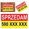 Tablica Parduodu Nuomoju 100x50 dibond variantai skaitmeninė spauda monomerinė