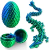 Taimeimao drakono kiaušinis su drakonu, 3d drakono kiaušinis, 3d spausdintas drakonas, 3d spausdintas siurprizas drakonas kiaušinyje, judantis drakonas, drakono žaislas, dovanų žaislas vaikams ir suaugusiems