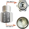 Taozhugong buitinis soda cilindro adapteris, co2 adapteris, naminio alaus statinės reguliatorius tr21-4 į w21.8 tvirtą cilindro adapterio keitiklio priedus, adapteris co2 buteliui akvariumui (a)