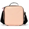 Tatay cool bag small, 3 l talpos, 4 plastikiniai maisto indai (2 x 0,5 l, 2 x 0,2 l) be bpa, persikų pūkelis, matmenys: 22,5 x 10 x 22 cm