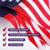 Tatuo Amerikos Jav vėliavų vėliavėlės vakarėlio reklaminė juosta 10 m/33 pėdų dekoravimo priedai Jav patriotinė vėliavėlių reklaminė juosta Nepriklausomybės dienos dekoracija Jav vėliavėlių reklaminė juosta su 20 vėliavų