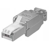Techly Professional Įrankių nereikalaujantis Rj45 Stp Cat6 savaime užsispaudžiantis kištukas