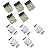 Tecnoulab 5 vnt. Esp-wroom-32 Esp32 Esp-32s Esp-32 Bluetooth ir Wifi dviejų branduolių Cpu Doit + 5 adapterio plokštės