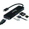 Tecnoware Usb-c 5-in-1 Adapteris: Hdmi 4k, Usb 3.0, Sd/microsd