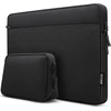 Tecool 16 colių nešiojamojo kompiuterio dėklas, skirtas 2019–2024 m. „macbook Pro 16 M4 M3 M2 M1“ (a3403 A3186 A2991/a2780/a2485/a2141), 16 colių „lenovo Thinkbook Asus Vivobook Dell Hp“ su priedų krepšiu, juodas