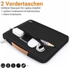 Tecool 35.5 cm Nešiojamojo kompiuterio dėklas su rankena, juodas