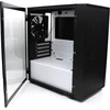 Tecware nexus air m2 mini tower case juodas/baltas matx korpusas su 3 120 mm ventiliatoriais, juodas