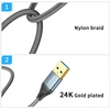 Teeaam Usb 3.0 kabelis 0.3 m itin spartus kabelis A Male į A Male Usb jungties kabelis, suderinamas su spausdintuvais, modemais, standžiaisiais diskais, kameromis ir kt. Pilkas