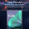 Teenrpov Ekrano apsauga, skirta Motorola Moto Edge 60 Fusion, grūdintas stiklas, 2 vnt., 9h kietumo grūdinto stiklo plėvelė, atspari įbrėžimams, be burbuliukų, grūdinto stiklo ekrano apsauga