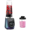 Tefal Blend Up Bl19h4f0 mini trintuvas, 8 automatinės programos, pulso funkcija, nuimami Powelix ašmenys, įeina 2 buteliukai pasiėmimui (400 + 700 ml), tylusis režimas, kompaktiškas dizainas, 1000 W, mėlynas