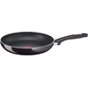 Tefal D52202 Resist Intense keptuvė 20 cm, neprideganti danga, atspari liepsnai, termo signalas, gili forma, lengvai valoma, saugi, bordo raudona